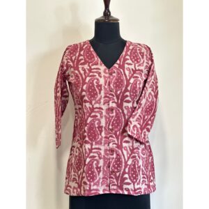 pink mango shirt top