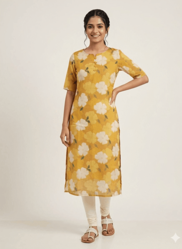 Mustard organza